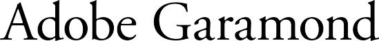 Adobe Garamond