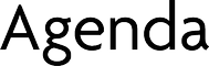 Agenda