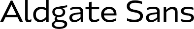 Aldgate Sans