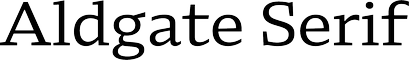 Aldgate Serif