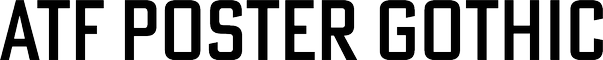ATF Poster Gothic