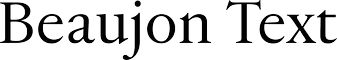 Beaujon Text