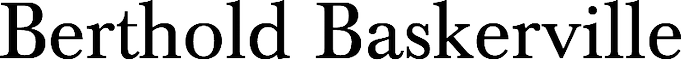 Berthold Baskerville