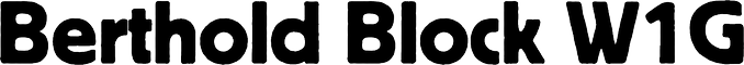 Berthold Block W1G