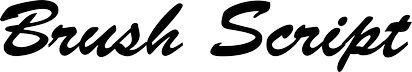 Brush Script