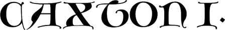Caxton Initials