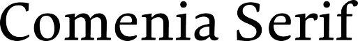 Comenia Serif