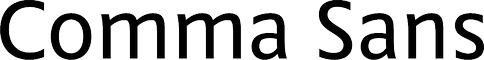 Comma Sans