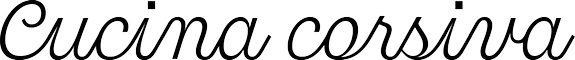 Cucina Corsiva