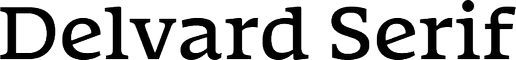 Delvard Serif