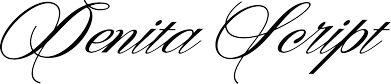 Denita Script