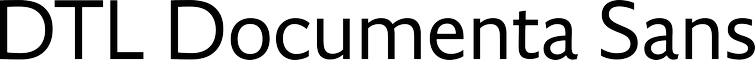 DTL Documenta Sans
