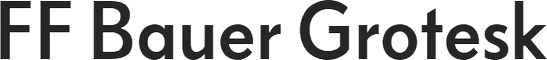 FF Bauer Grotesk