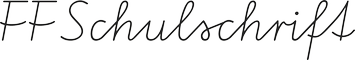 FF Schulschrift