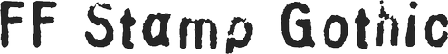 FF Stamp Gothic