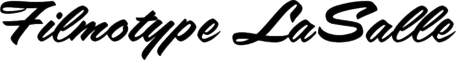 Filmotype Lasalle