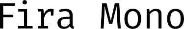 Fira Mono