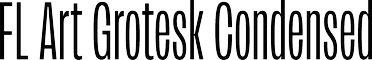 FL Art Grotesk Condensed