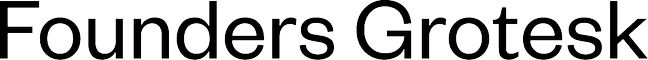 Founders Grotesk