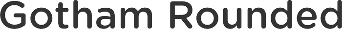 Gotham Rounded