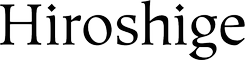 Hiroshige