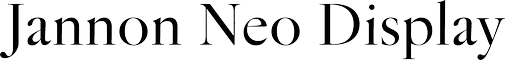 Jannon Neo Display