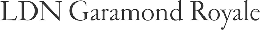 LDN Garamond Royale