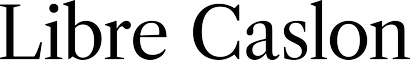 Libre Caslon