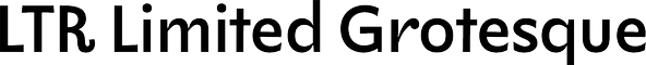 LTR Limited Grotesque