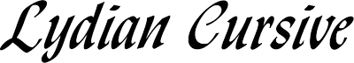 Lydian Cursive
