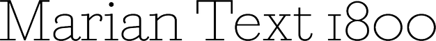 Marian Text 1800