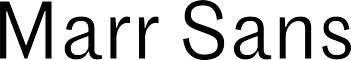 Marr Sans