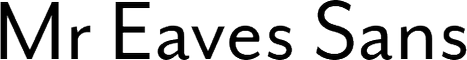 Mr Eaves Sans