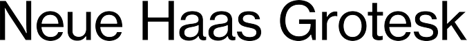 Neue Haas Grotesk