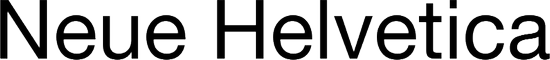 Neue Helvetica