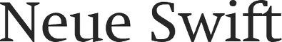 Neue Swift