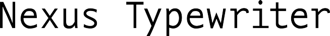 Nexus Typewriter
