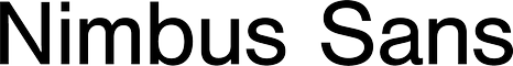 Nimbus Sans