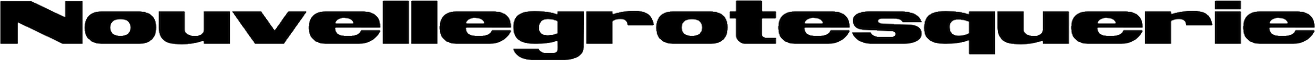 Nouvelle Grotesquerie
