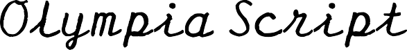 Olympia Script