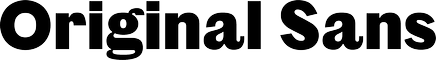 Original Sans