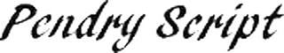 Pendry Script