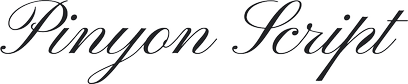 Pinyon Script