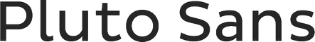 Pluto Sans