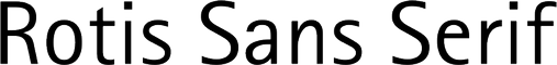 Rotis Sans Serif