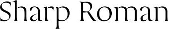 Sharp Roman