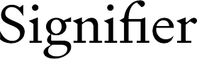 Signifier