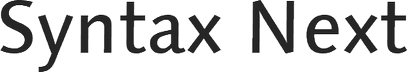 Syntax Next