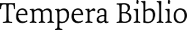 Tempera Biblio