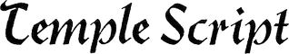Temple Script
